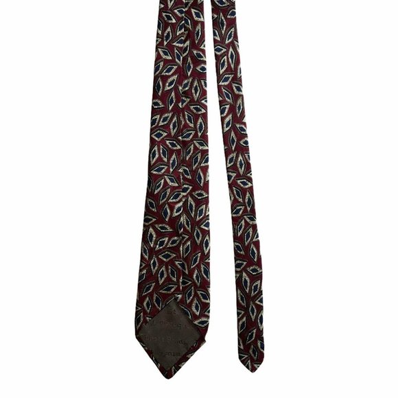 Robert Talbott Classic Pointed Italian Silk Tie - Picture 8 of 10
